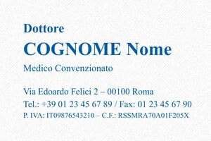 Timbri per medici - Timbro Trodat Metal Line 5208 - undefined - encre blue - boîtier anneau bleu - it-medico12-1747647196045