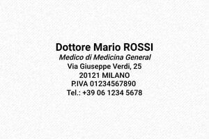 Timbri per medici - Timbro Trodat Printy 4913 - undefined - encre black - boîtier noir - it-medico22-1747647068464
