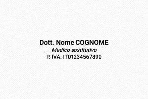 Timbri per medici - Timbro Trodat Printy 4911 - undefined - encre black - boîtier noir - it-medico23-1747647051988