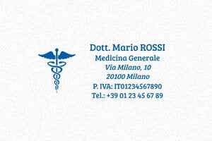 Timbri per medici - Timbro Trodat Metal Line 5204 - undefined - encre blue - boîtier anneau noir - it-medico27-1747647151367