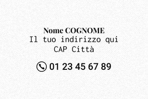 Timbri con indirizzo  - Timbro Trodat Printy 4929 - undefined - encre black - boîtier rouge - it-particolare1-4929-1747204562208