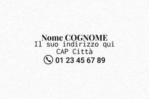 Timbri con indirizzo  - Timbro Trodat Pocket 9512 - undefined - encre black - boîtier noir - it-particolare1-po9512-1747204434801