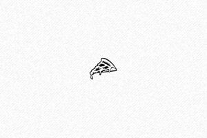 Timbri rotondi personalizzati - Timbro Trodat Printy 4921 - undefined - encre black - boîtier noir - it-pizza-fedele1-1747205048560