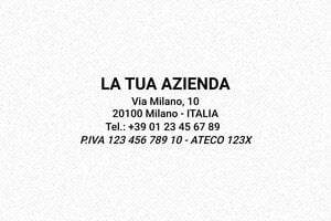 Timbri per medici - Timbro Trodat Printy 4912 - undefined - encre black - boîtier noir - it-predefinito-4912-1747647037714