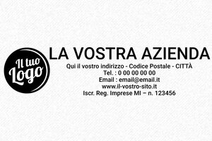 Timbri con logo personalizzato - Timbro in legno Otypo 10025 - undefined - encre black - it-timbro-legno-001-5-1747202459198
