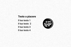 Timbri con logo personalizzato - Trodat Timbro Metal Line 5200 - undefined - encre black - boîtier anneau noir - it-timbro-legno-001-7-5200-1747203244915
