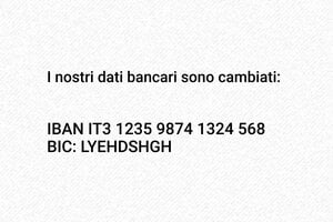 Timbri bancari - Timbro Trodat Printy 4913 - undefined - encre black - boîtier noir - it-timbro-trodat-iban-002-5-1747208502154