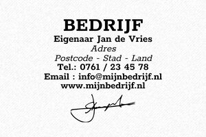 Stempels per Regel - Trodat Stempel Metal Line 5208 - encre black - boîtier anneau noir - nl-nl-acht-regelige-stempel-001-3-1756720493161