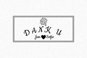 Bruiloft stempels  - Houten stempel Otypo 6025 - encre black - nl-nl-bruiloft-dank03-1756719417111