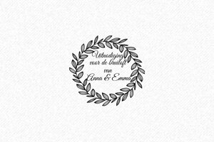 Bruiloft stempels  - Houten stempel Otypo o3030 - encre black - nl-nl-bruiloft06-1756719508605