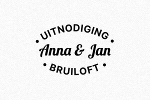 Bruiloft stempels  - Houten stempel Otypo o6040 - encre black - nl-nl-bruiloft09-1756719370148