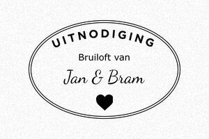 Bruiloft stempels  - Houten stempel Otypo o6040 - encre black - nl-nl-bruiloft23-1756719312574