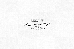 Bruiloft stempels  - Houten stempel Otypo 4015 - encre black - nl-nl-bruiloft27-1756719438411