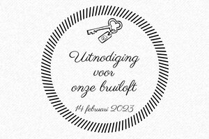 Bruiloft stempels  - Houten stempel Otypo o5050 - encre black - nl-nl-bruiloft34-1756719427039