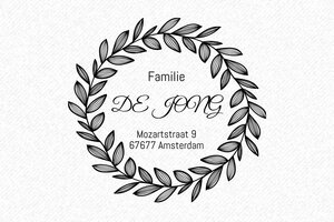 Adres stempels - Houten stempel Otypo o5050 - encre black - nl-nl-familie05-1756719067933