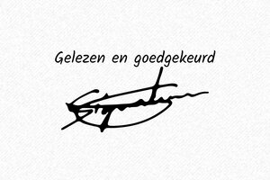 Handtekening stempels - Trodat Stempel Metal Line 5204 - encre black - boîtier anneau noir - nl-nl-flo-handtekening1-5204-2-1756720686459