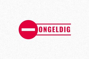 Commerciële Stempels - Magazijnstempel Niet Goedgekeurd - encre red - boîtier rouge - nl-nl-formulier-ongeldig-1756720002258