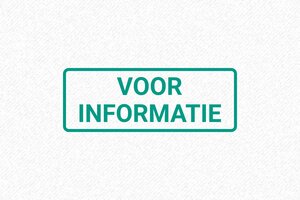 Commerciële Stempels - Informatiestempel - encre green - boîtier noir - nl-nl-formulier-voor-informatie-1756719960595