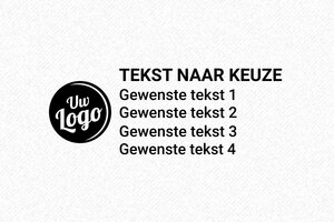 Stempel met Logo - Houten stempel Otypo 6025 - encre black - nl-nl-houten-stempel-001-2-6025-1756717511809