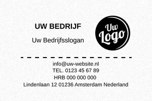 Stempel met Logo - Trodat Stempel Metal Line 5274 - encre black - boîtier anneau noir - nl-nl-houten-stempel-001-6-5274-1756718521606