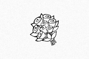 Stempels voor Scrapbooking - Motiefstempel Boeket - encre black - nl-nl-motief-stempel-001-2-1756720607111