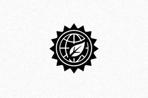 Stempels voor Scrapbooking - Motiefstempel Zwart Hart - encre black - nl-nl-motief-stempel-001-32-1756720850039