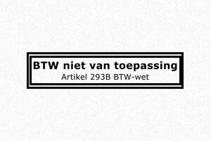 Geen BTW - Grootformaat stempel - encre black - boîtier noir - nl-nl-nl-btw01-1756720172971 Geen BTW - Grootformaat stempel - encre black - boîtier noir - nl-nl-nl-btw01-1756720172971