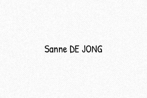 Kledingstempel - Trodat Stempel Printy 4911 - encre textile-black - boîtier noir - nl-nl-textiel-namen-stempel-001-1-1756721044899