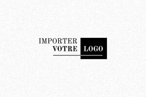Tampon Textile - Trodat Printy 4911 - 38 x 14 mm - 5 lignes max. - encre textile-black - boîtier noir - textile-logo01