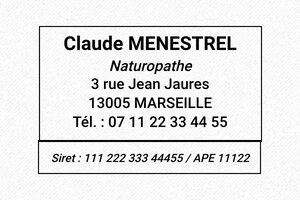 Nos tampons en ligne pour naturopathes - Trodat Printy 4927 - 60 x 40 mm - 16 lignes max. - encre black - boîtier noir - naturopathe-09