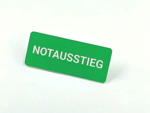 Notausgangsschilder