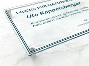 Praxisschild heilpraktiker