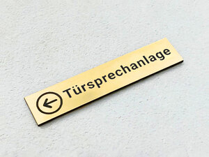 Klingelschild