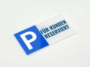 Parkplatzschilder