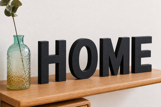 3D Letters for Walls, Cut to Your Words 3D Letters for Walls, Cut to Your Words