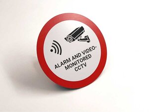 Private Property CCTV Signs