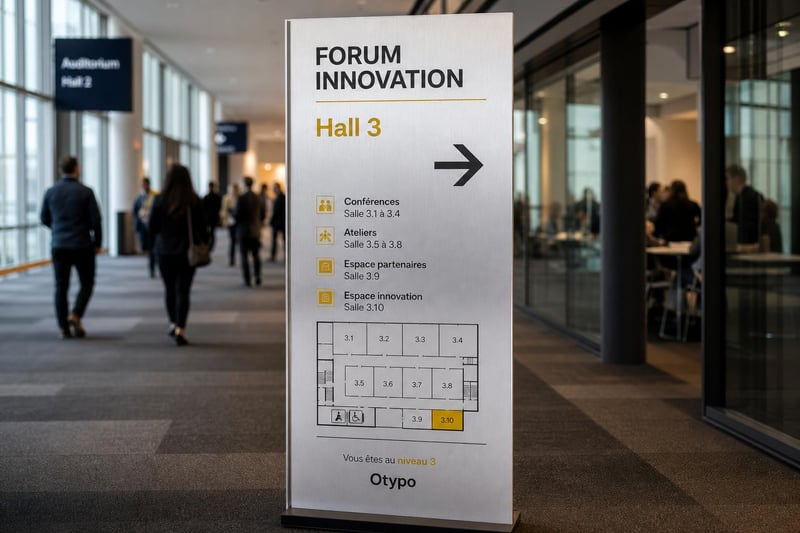 Event Signage: Custom Panels, Totems and Badges-thumbnail