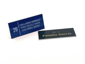 Placas para Buzón