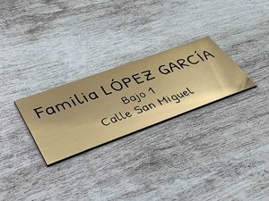 Placas de PVC para Buzón-thumbnail