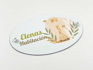 Placas Infantiles para Puerta
