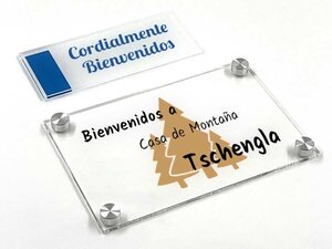 Placas de Metacrilato para Puerta 