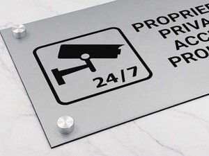 Placas de "Zona Videovigilada"-thumbnail