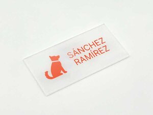 Placas para Timbre de Metacrilato