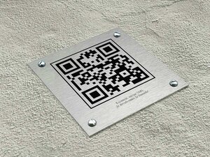 Placas con Código QR