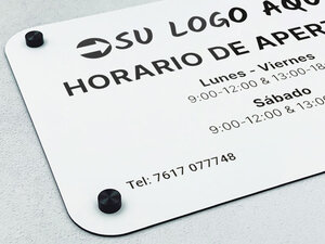 Placas de Horarios