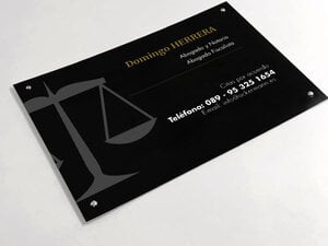 Placas para Abogados