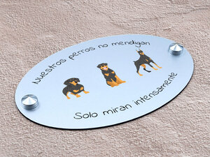 Placas Ovaladas