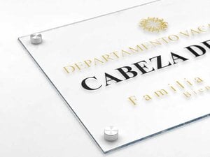 Placas para Apartamento Turístico