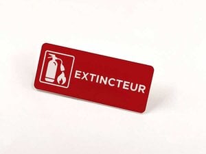 Panneau extincteur