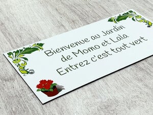 Plaque maison personnalisée-thumbnail